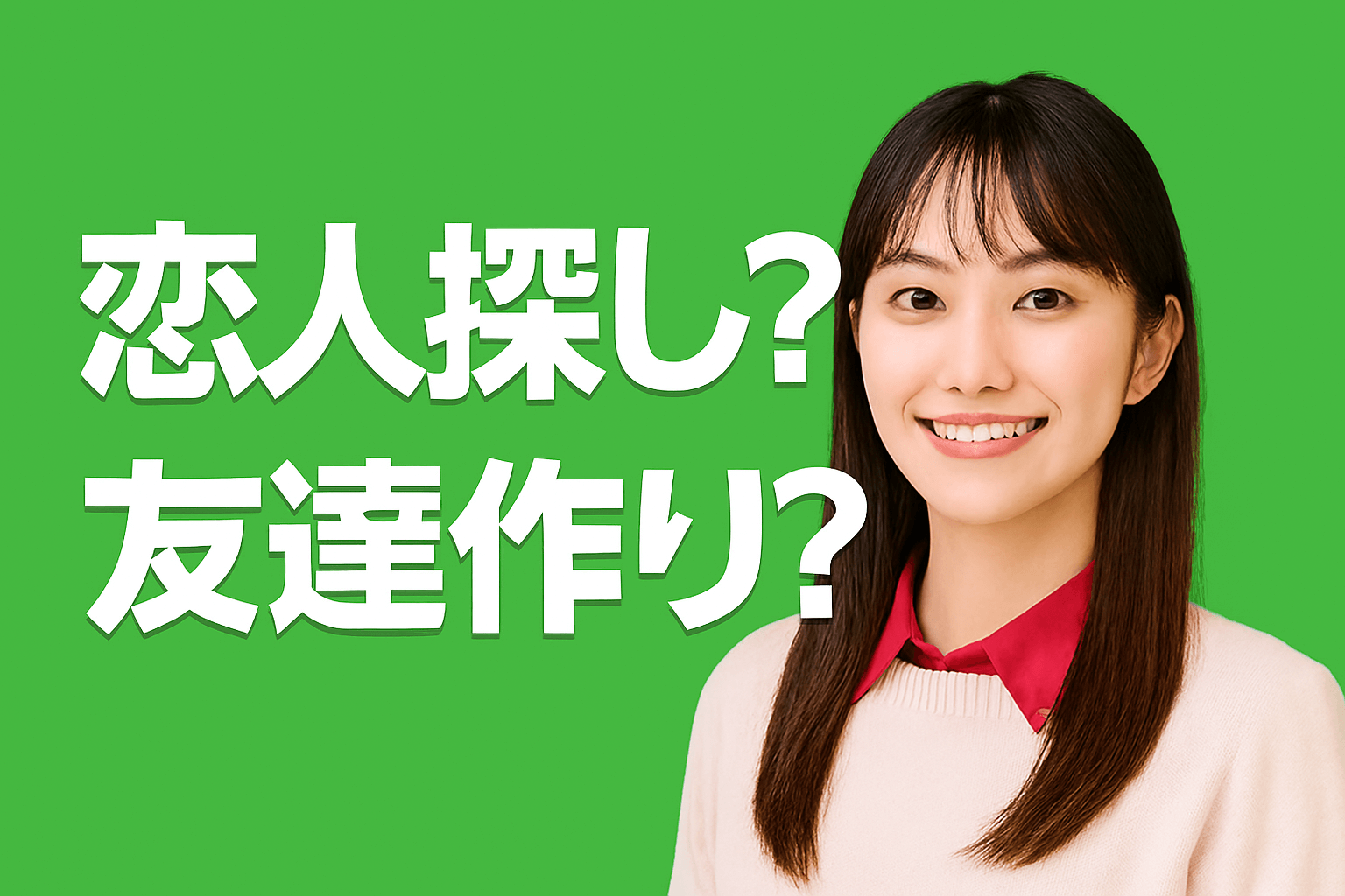 恋人探し？友達作り？