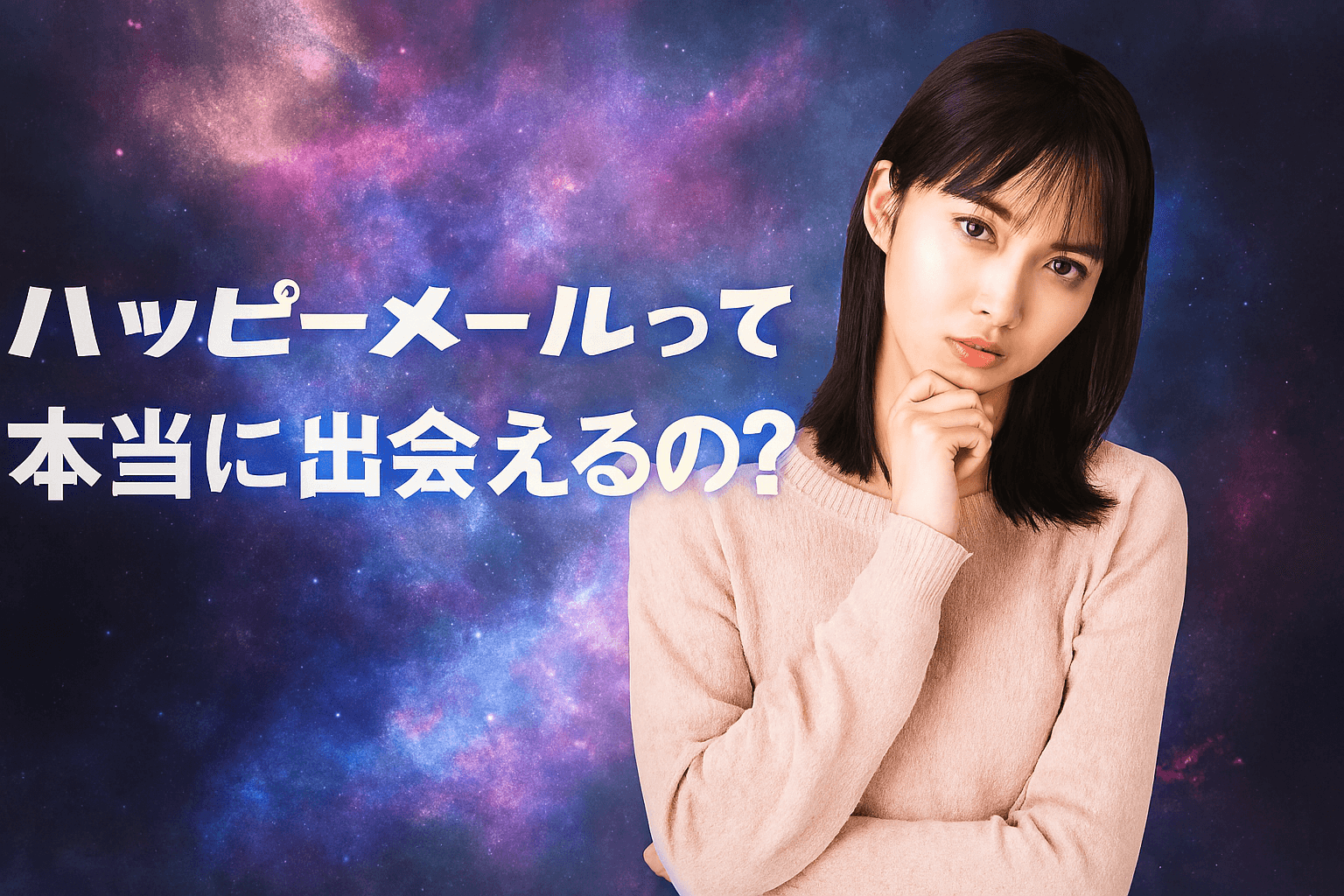 ハッピーメールは会える？