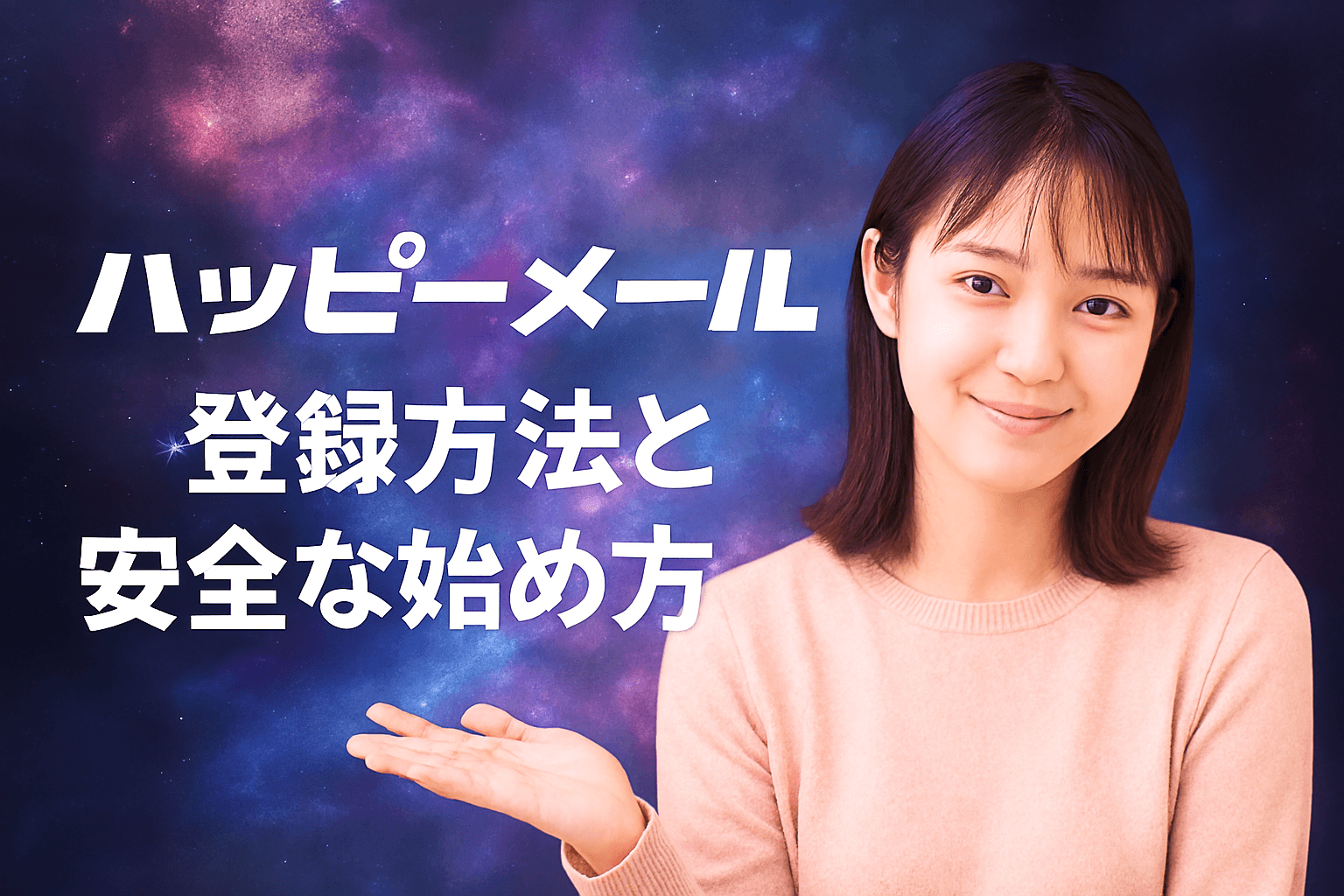 ハッピーメール登録